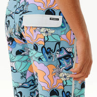 RIP CURL MIRAGE POSTCARDS 19" BOARDSHORTS - DUSTY BLUE