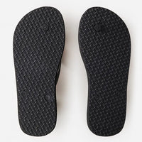 RIP CURL SETTLER BLOOM OPEN TOE THONGS -BLUE