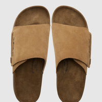 QUIKSILVER RIVI SUEDE SLIDER SANDALS