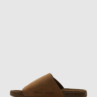 QUIKSILVER RIVI SUEDE SLIDER SANDALS