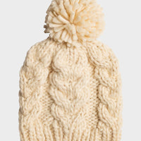 ROXY COLD SNOW BEANIE - PARCHMENT
