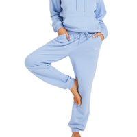 ROXY PERFECT PLACE PANT BRUSHED - GRAPEMIST