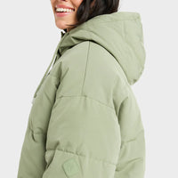 ROXY SEASIDE MEMORIES MEMORIE PARKA - OIL GREEN