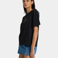 RVCA EASY TEE - BLACK WASH