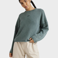 RVCA IVY SWEATER - OLIVE