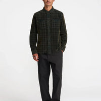 RVCA ARTIFICE CORD LONG SLEEVE - BLW