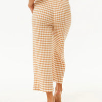RIP CURL PREMIUM SURF CHECK PANT - LIGHT BROWN