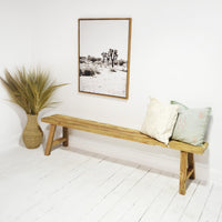 Rustic Teak Bench Seat 2000mm