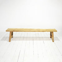 Rustic Teak Bench Seat 2000mm