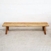 Rustic Teak Bench Seat 2000mm