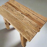 Rustic Teak Bench Seat 600mm