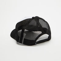 SANTA CRUZ CLASSIC DOT PATCH TRUCKER CAP - BLACK