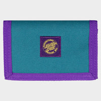SANTA CRUZ MFG DOT PATCH WALLET - TEAL