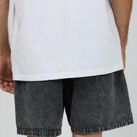 SILENT THEORY ALL ROUNDER SHORT - WASHED BLACK