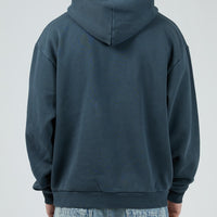 SILENT THEORY BOX HOODIE - BLUE