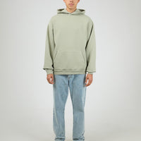 SILENT THEORY BOX HOODIE - SAGE