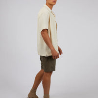 SILENT THEORY COLORADO SS SHIRT - BEIGE