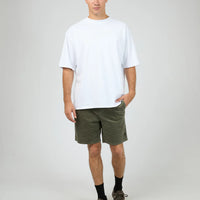 SILENT THEORY CORD SHORT - KHAKI