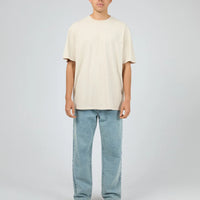 SILENT THEORY ESSENTIAL FIT TEE - NATURAL
