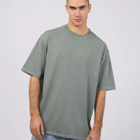 SILENT THEORY HEAVY WEIGHT TEE - FOREST GREEN