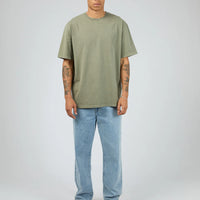 SILENT THEORY HEAVY WEIGHT TEE - KHAKI