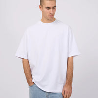 SILENT THEORY HEAVY WEIGHT TEE - WHITE
