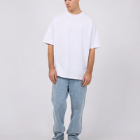 SILENT THEORY HEAVY WEIGHT TEE - WHITE