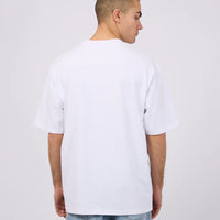 SILENT THEORY HEAVY WEIGHT TEE - WHITE