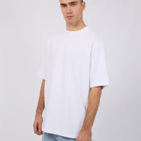 SILENT THEORY HEAVY WEIGHT TEE - WHITE