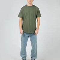 SILENT THEORY SOLID TAIL TEE - KHAKI