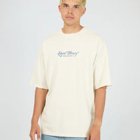 SILENT THEORY TROPEZ TEE - WHITE