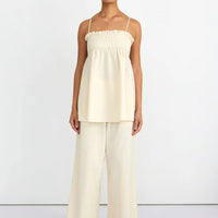 SLIDE SHOW IVORY CLOUD PANTS - BEIGE