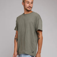 SILENT THEORY MENS CLASSIC TEE - KHAKI