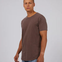 SILENT THEORY TAIL TEE - CHOC