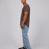 SILENT THEORY TAIL TEE - CHOC