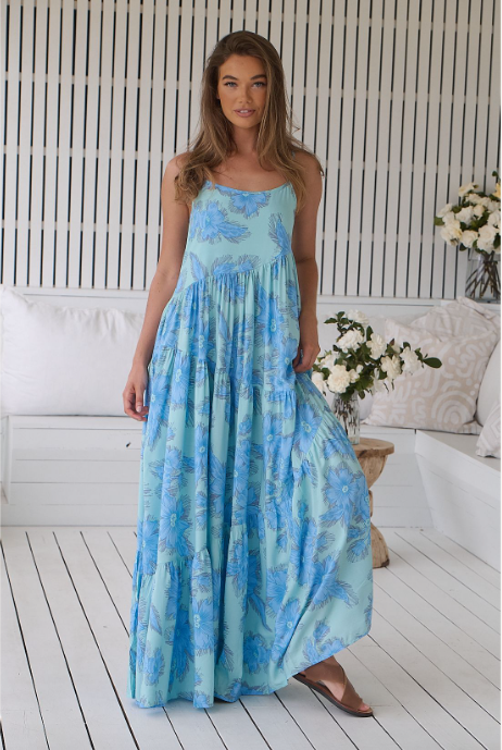 JAASE SUMMER SONG PRINT WINONA MAXI DRESS – Chozen Surf