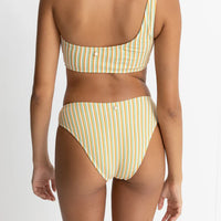 RHYTHM SUNBATHER STRIPE HOLIDAY PANT - GREEN