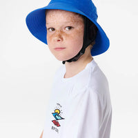 RIP CURL BOYS SURF SERIES BUCKET HAT- BLUE