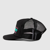 SANTA CRUZ MULTI SPLIT STRIP TRUCKER CAP - BLACK