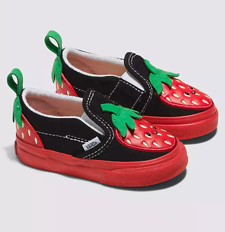 VANS TODDLER SLIP ON V BERRY