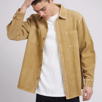 SILENT THEORY CORD OVERSHIRT