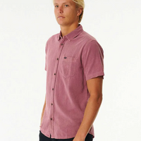 RIP CURL WASHED SHORT SLEEVE SHIRT