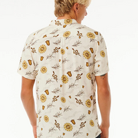 RIP CURL PARTY PACK SHORT SLEEVE SHIRT - BONE