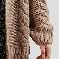 BILLABONG ITS ME CARDIGAN - TOASTED COCONUT