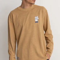 RHYTHM MENS TASTE IT VINTAGE LONG SLEEVE SHIRT - INCENSE