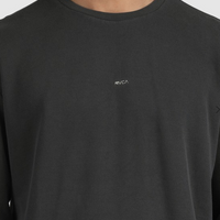 RVCA MENS SMALLS CREW JUMPER - WASHED BLACK