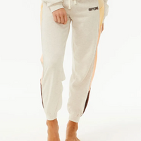 RIP CURL SURF REVIVAL TRACK PANT - OATMEAL MARLE