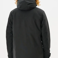RIP CURL MENS ANTI SERIES EXIT JACKET - WASHED BLACK