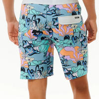 RIP CURL MIRAGE POSTCARDS 19" BOARDSHORTS - DUSTY BLUE