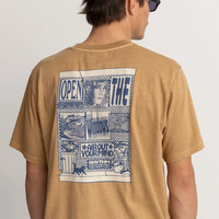 RHYTHM WINDOWS VINTAGE SHORT SLEEVE T-SHIRT - INCENSE